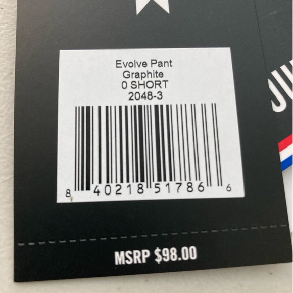 Fourlaps Evolve Pant, Size 0 Short, Graphite - Picture 13 of 14